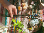 Witchcraft wand chakra and evil eye