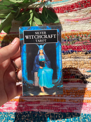 Silver witchcraft tarot deck