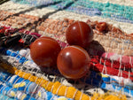Mini branded carnelian spheres