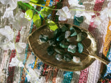 Green moss agate