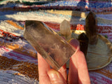 Smoky quartz towers