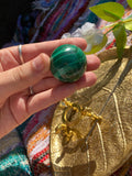 Small malachite sphere