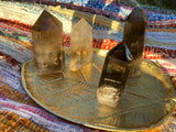 Smoky quartz towers